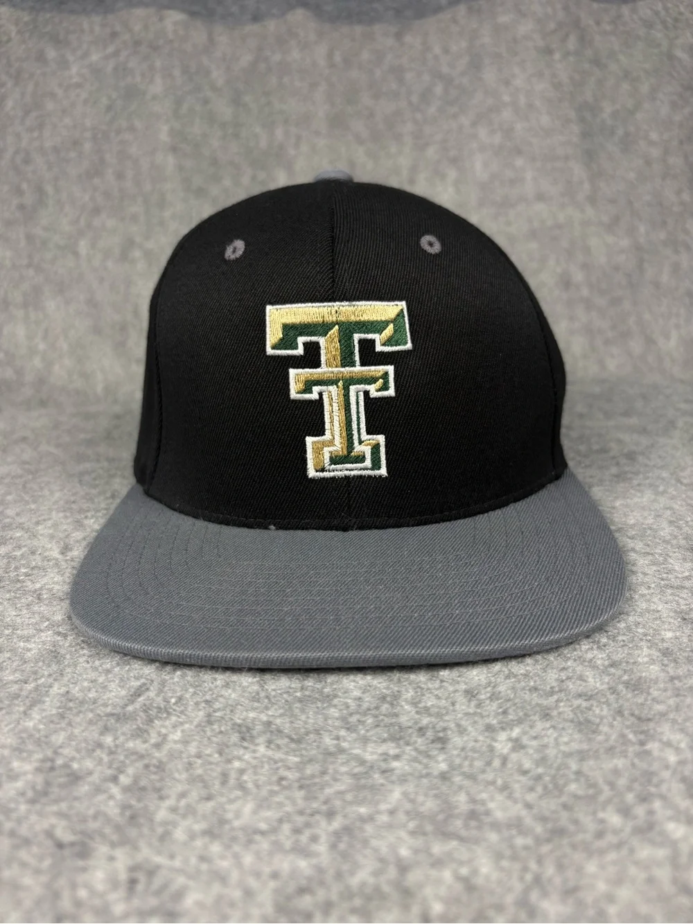 Texas Tech Red Raiders Double T Logo Snapback Hat Flexfit
